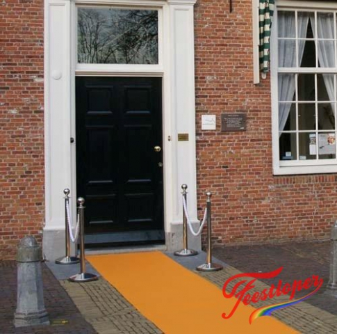 Feestloper - Oranje 1 meter breed | Feestloper.nl