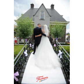witte loper 1 meter breed feestloper witte loper brug